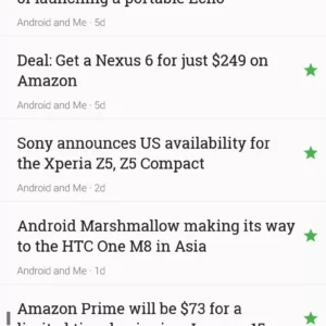 FeedMe RSS Reader for Android
