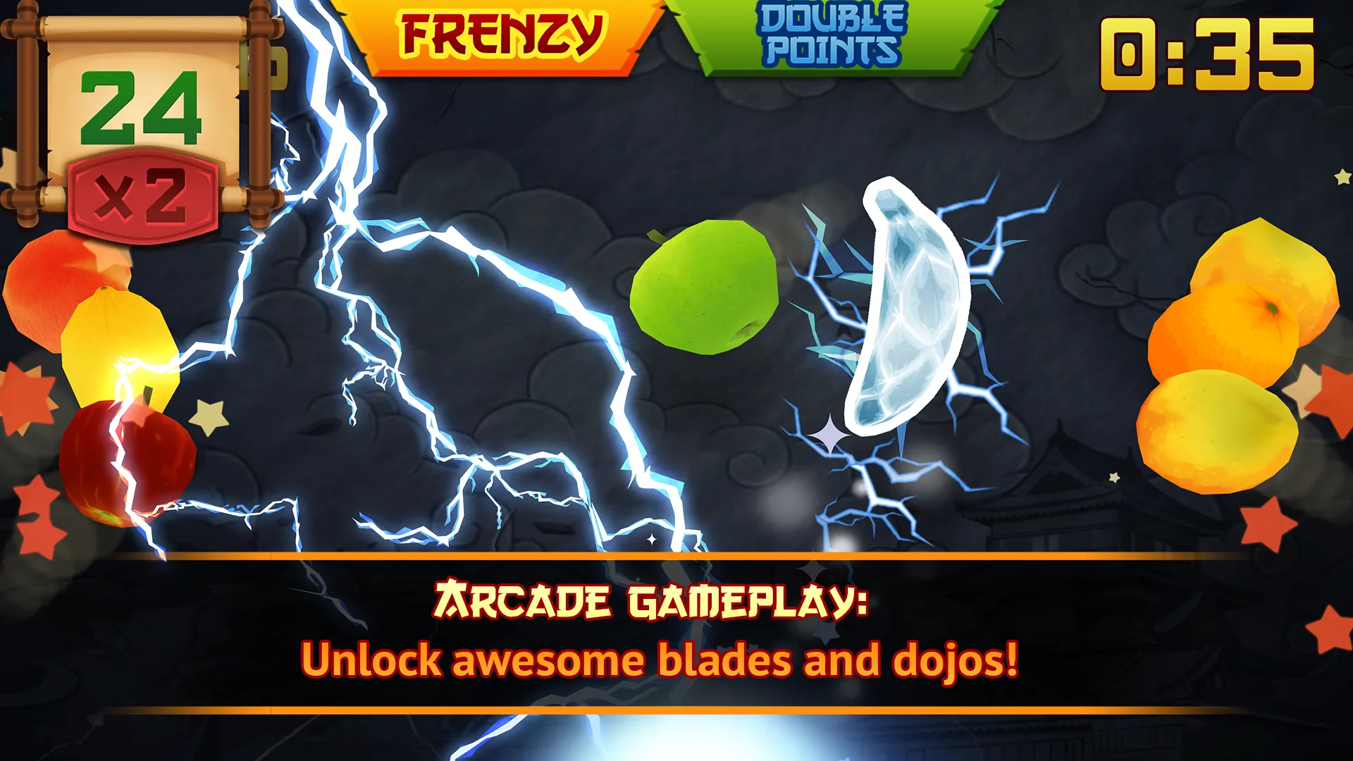 Fruit Ninja Classic (iOS or Android Game App)