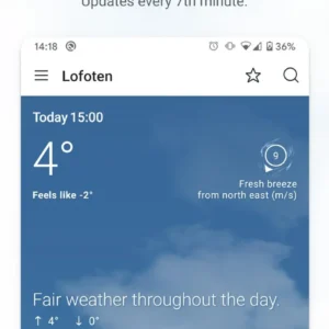 Yr weather android