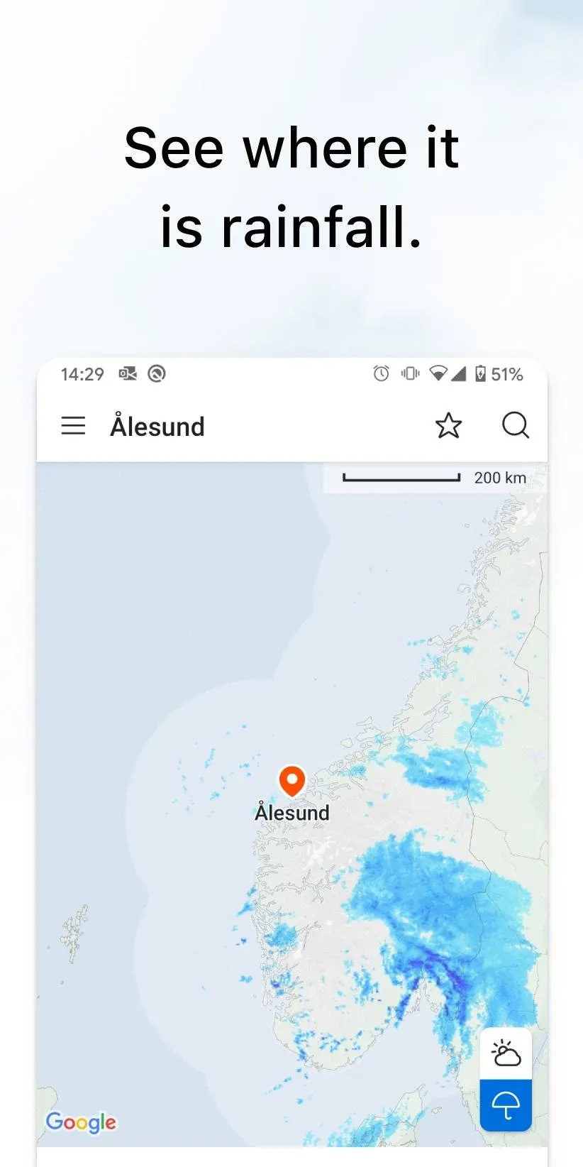 Yr Weather On Android Play Store Finder
